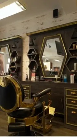 gold barbershop