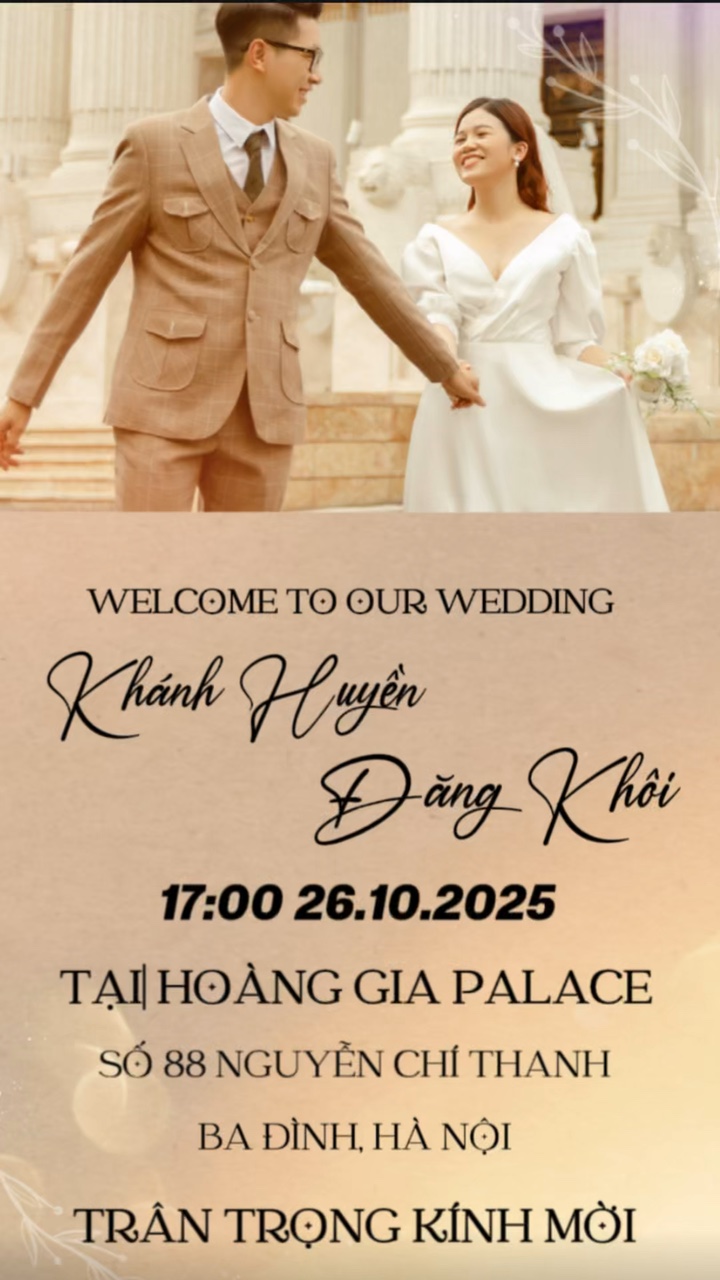 Thiệp en ligne 👰🤵‍♂️
