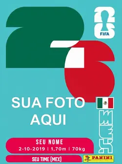 Figurinha México 