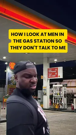 gas station