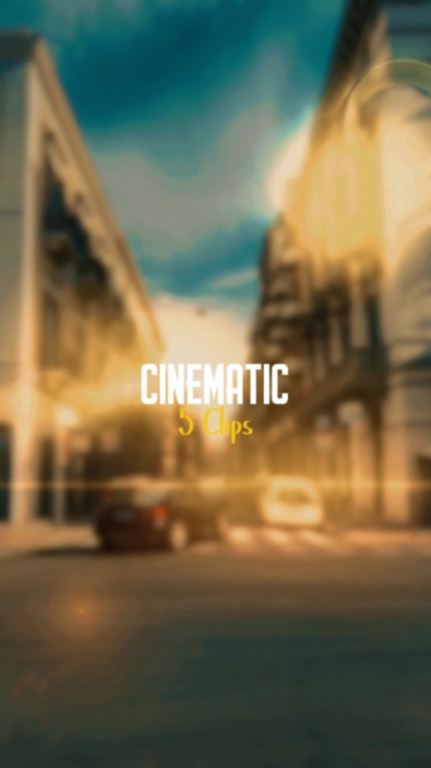 CINEMATIC 5 CLIPS