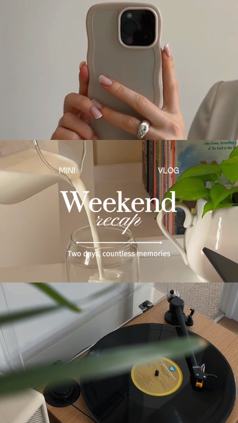 Weekend recap