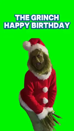 HAPPY B-DAY GRINCH