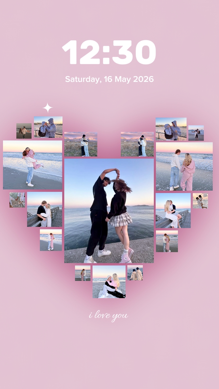 wallpaper love pink