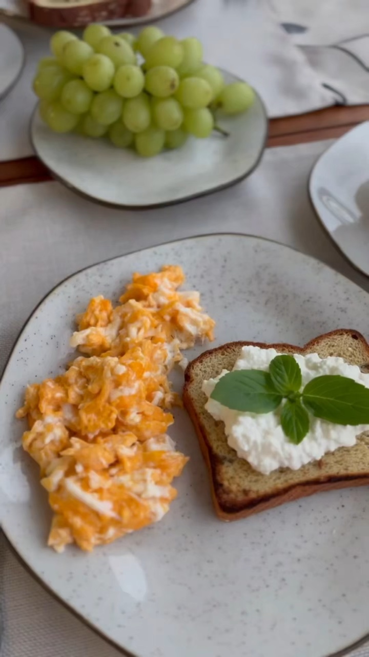 El desayuno de hoy