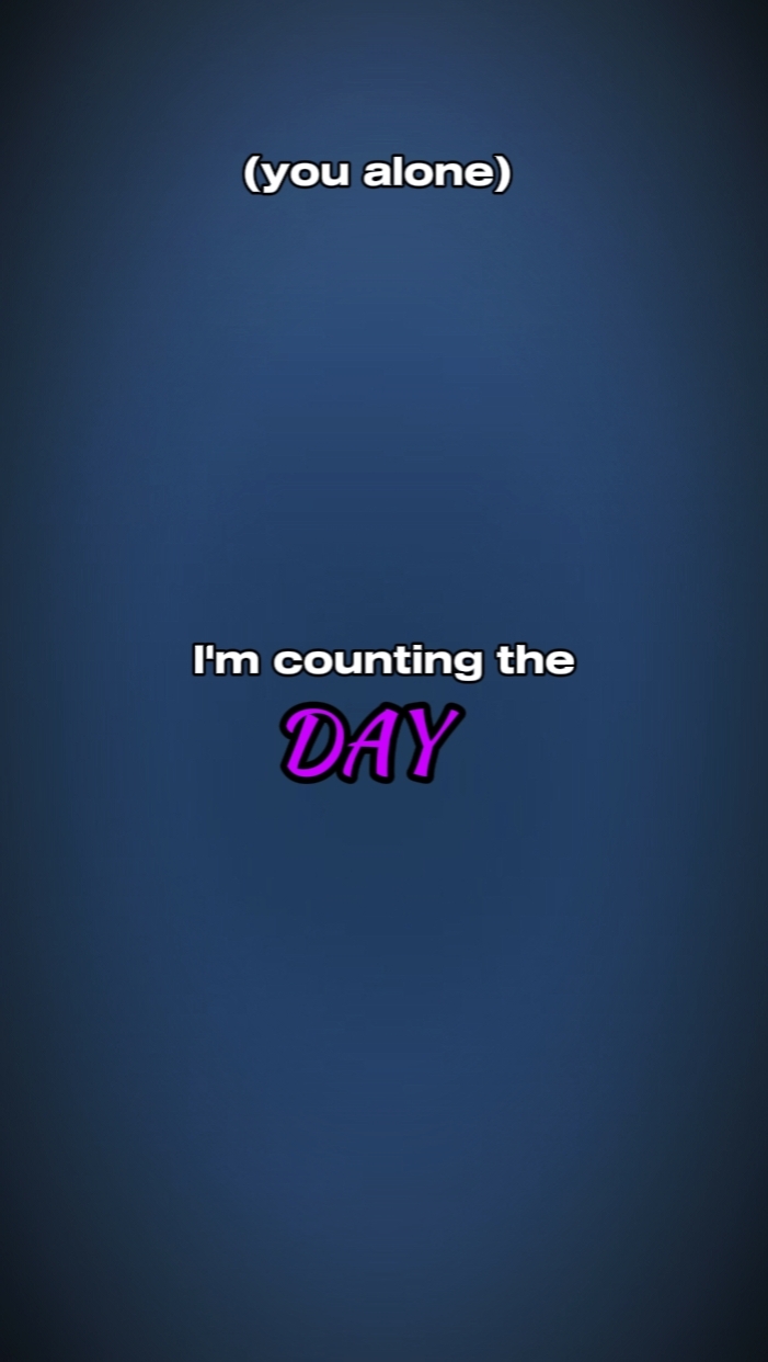 counting the days