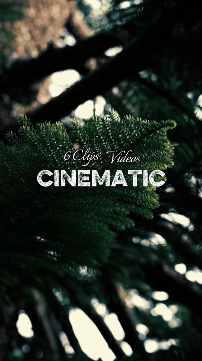 6Mga clip cinematic