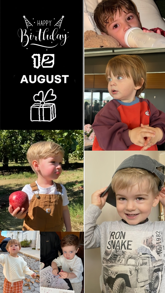 HBD MY SON 12 AUGUST