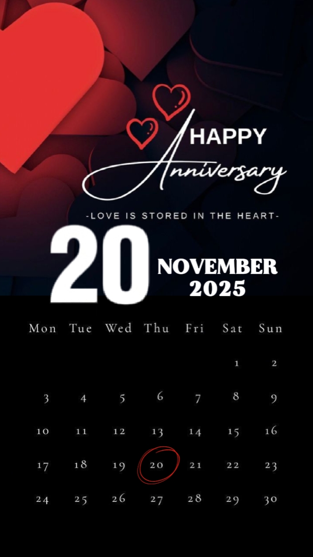Anniv 20 November