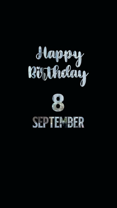 ULANG TAHUN 8 SEPTEMBER