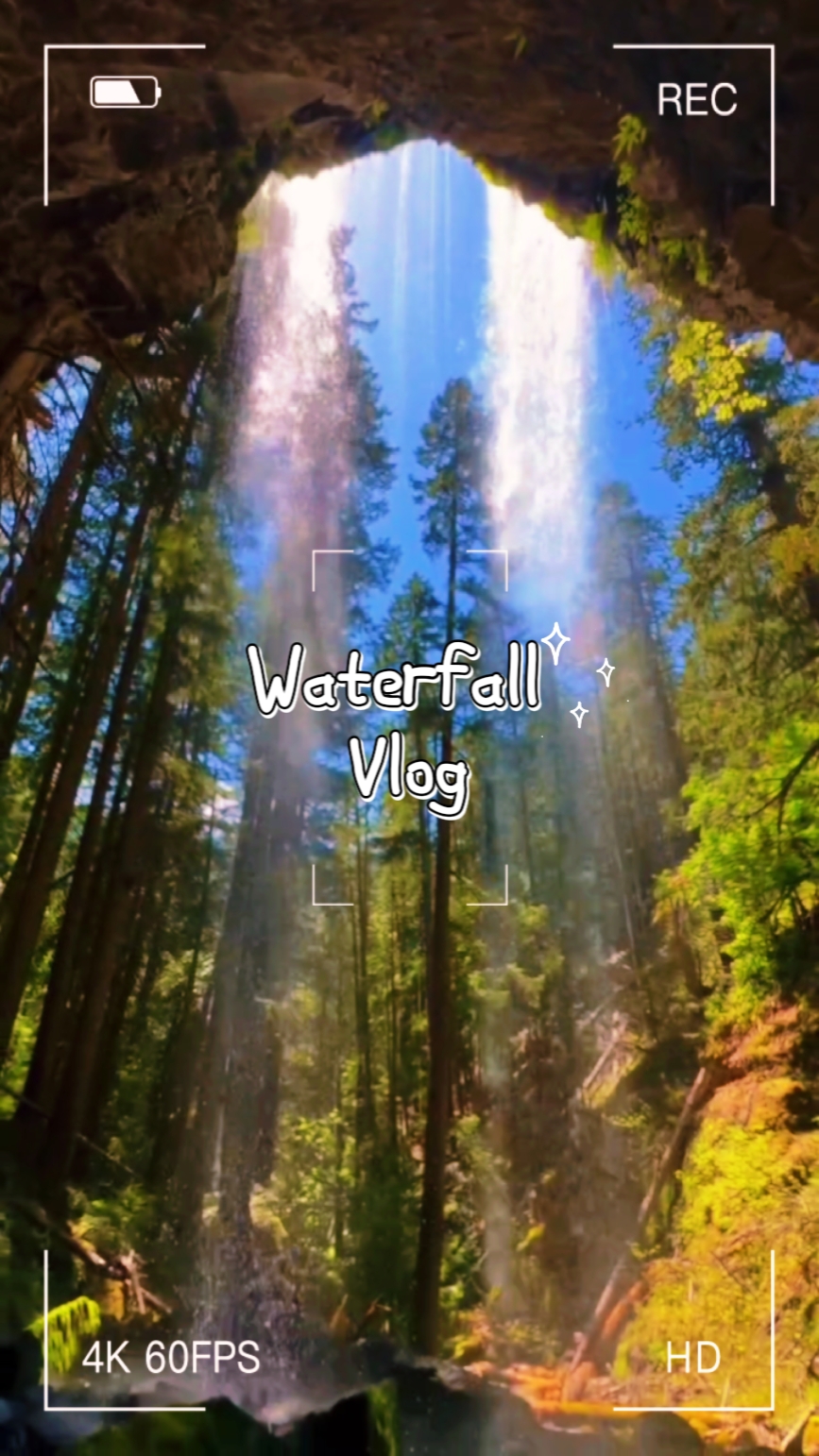 6. Waterfall vlog
