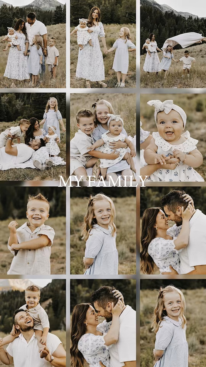 Collage family photo