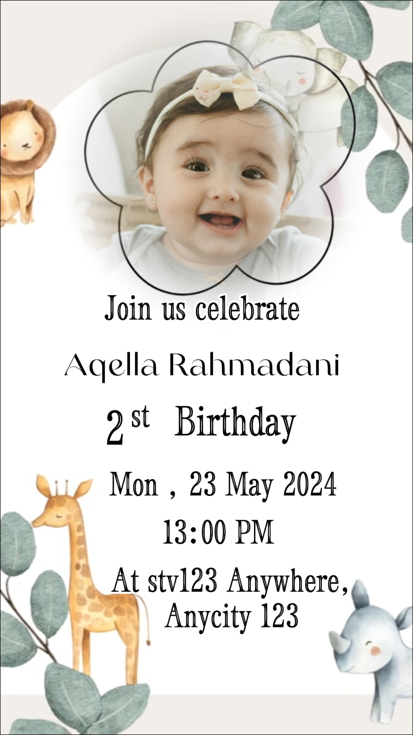 invitation birthday 