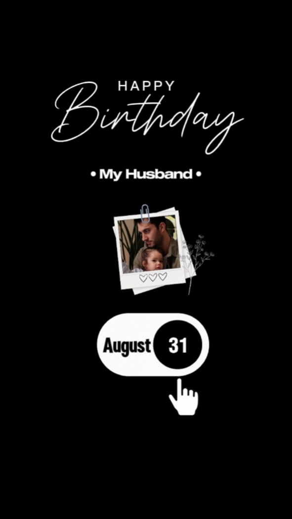 BIRTHDAY MY HUSBAND