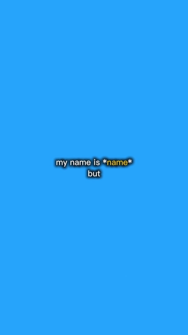 nickname 