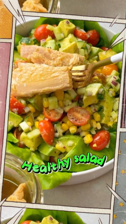 1. Salada saudável
