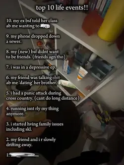 top 10 life events.