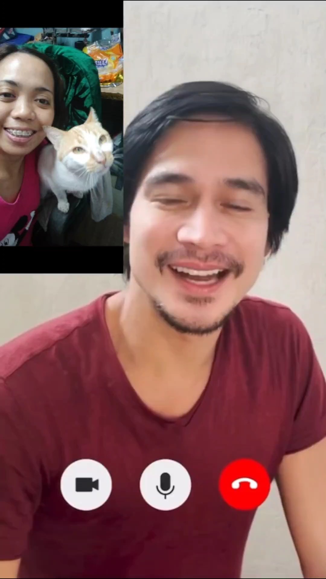 videocall w/ PapaP