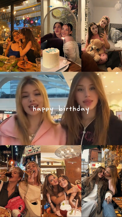 Mejor amiga de cumpleaños