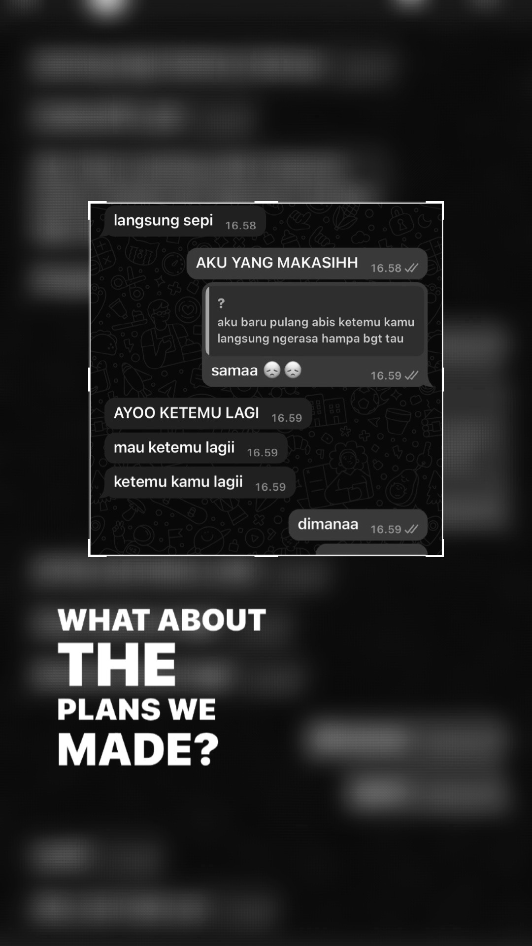bagaimana dengan rencananya?
