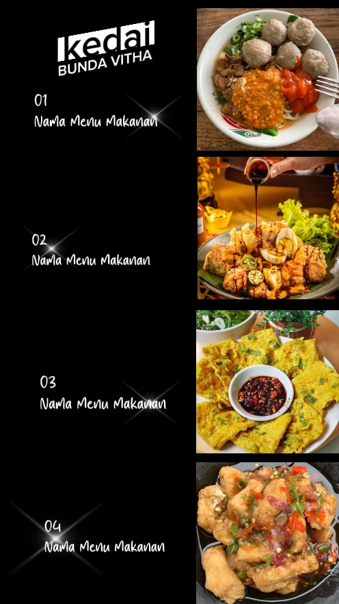 Menu Jualan 