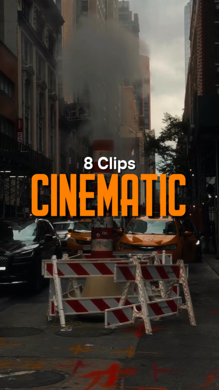 8 clipes cinematográficos
