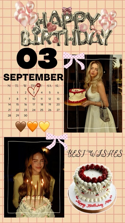 Bday 03 September 