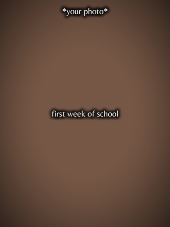Erste Schulwoche