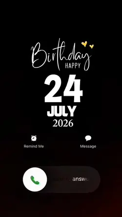 Hbd 24 July 2026 