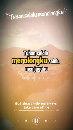 Tuhan selalu menolon