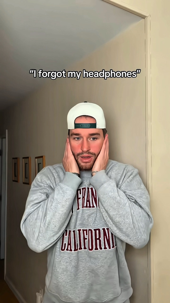 Nakalimutan ko ang headphon ko