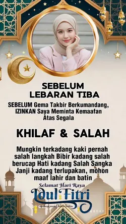 Selamat idul fitri