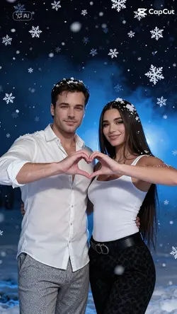 ensaio casal IA