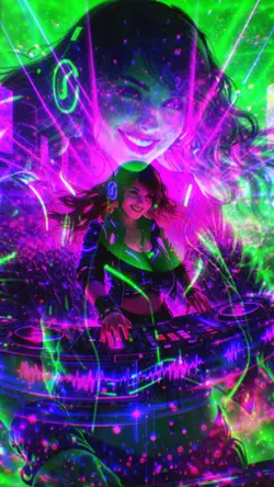 Bailando electrónica