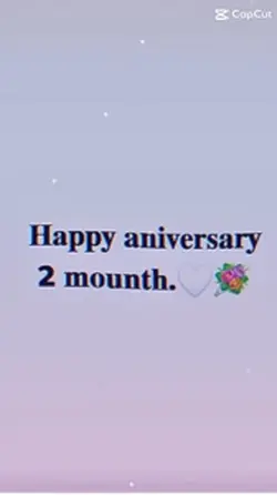 2 month anniversary