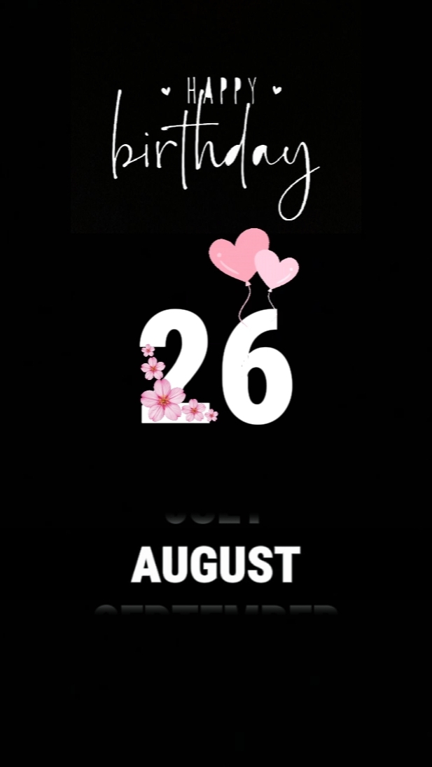 CUMPLEAÑOS HERMANA 26 DE AGOSTO