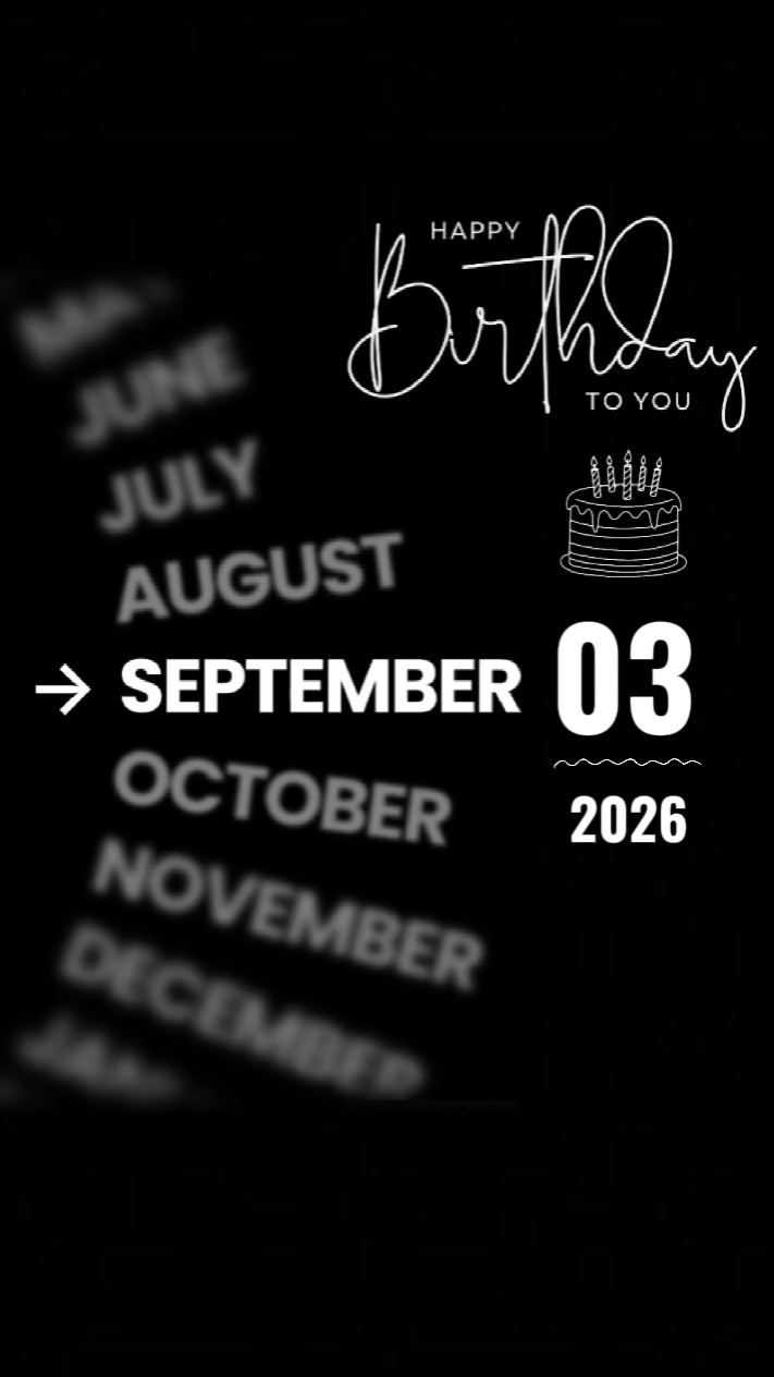 ULANG TAHUN ANAK 3 SEPTEMBER