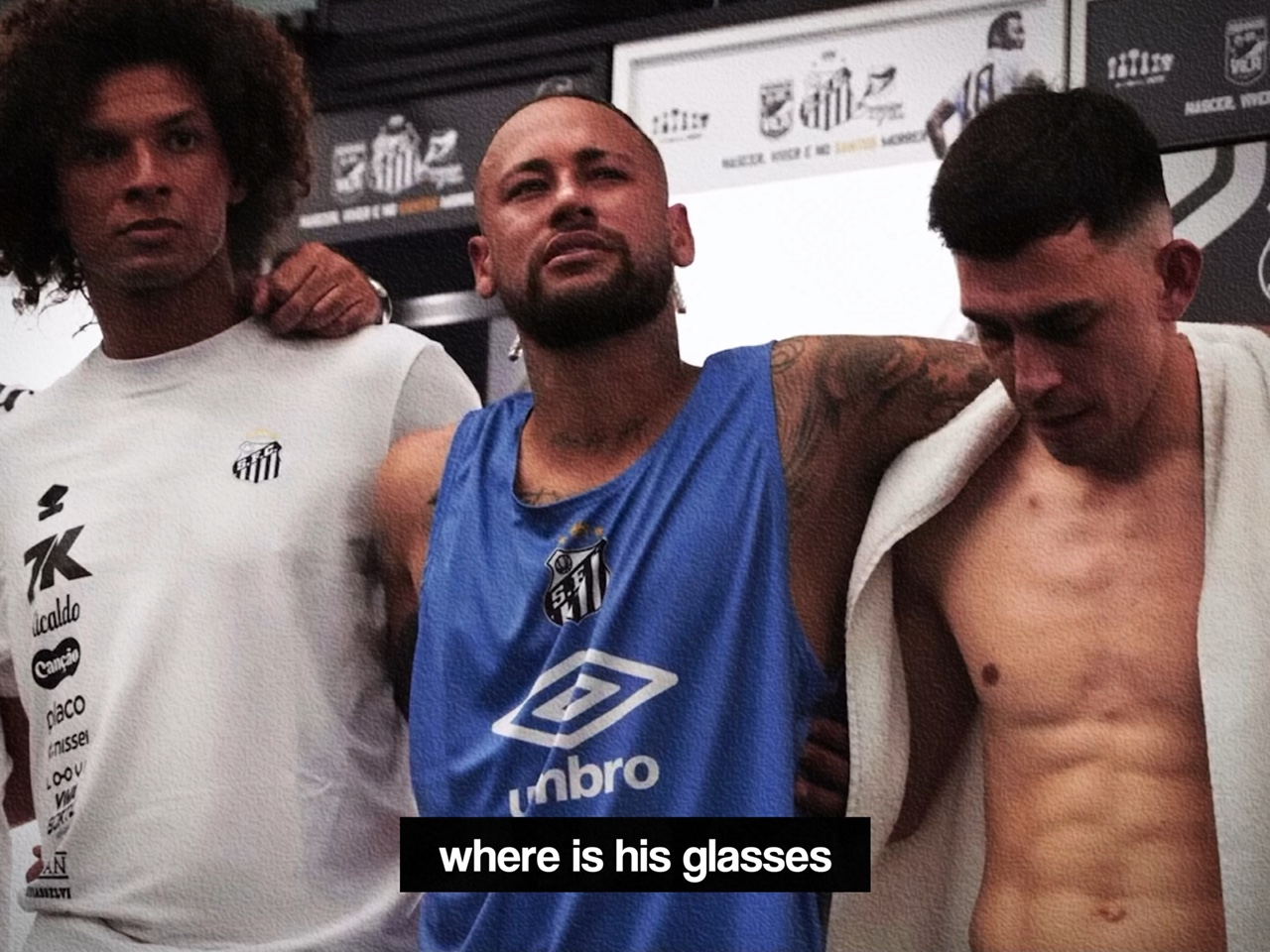 WHERE IS HIS GLASSE