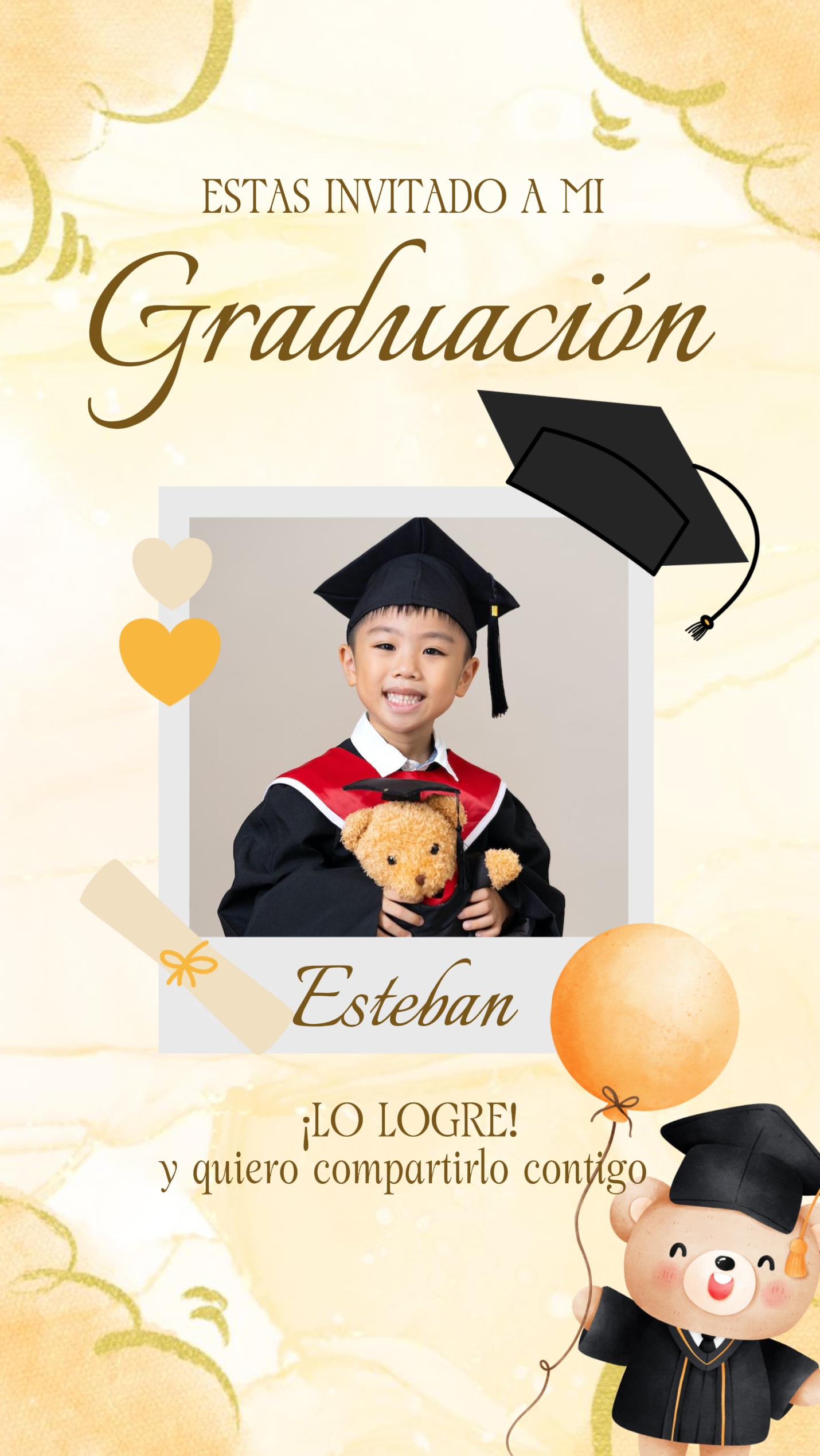 invita graduación 