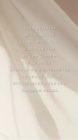 Your ministry 