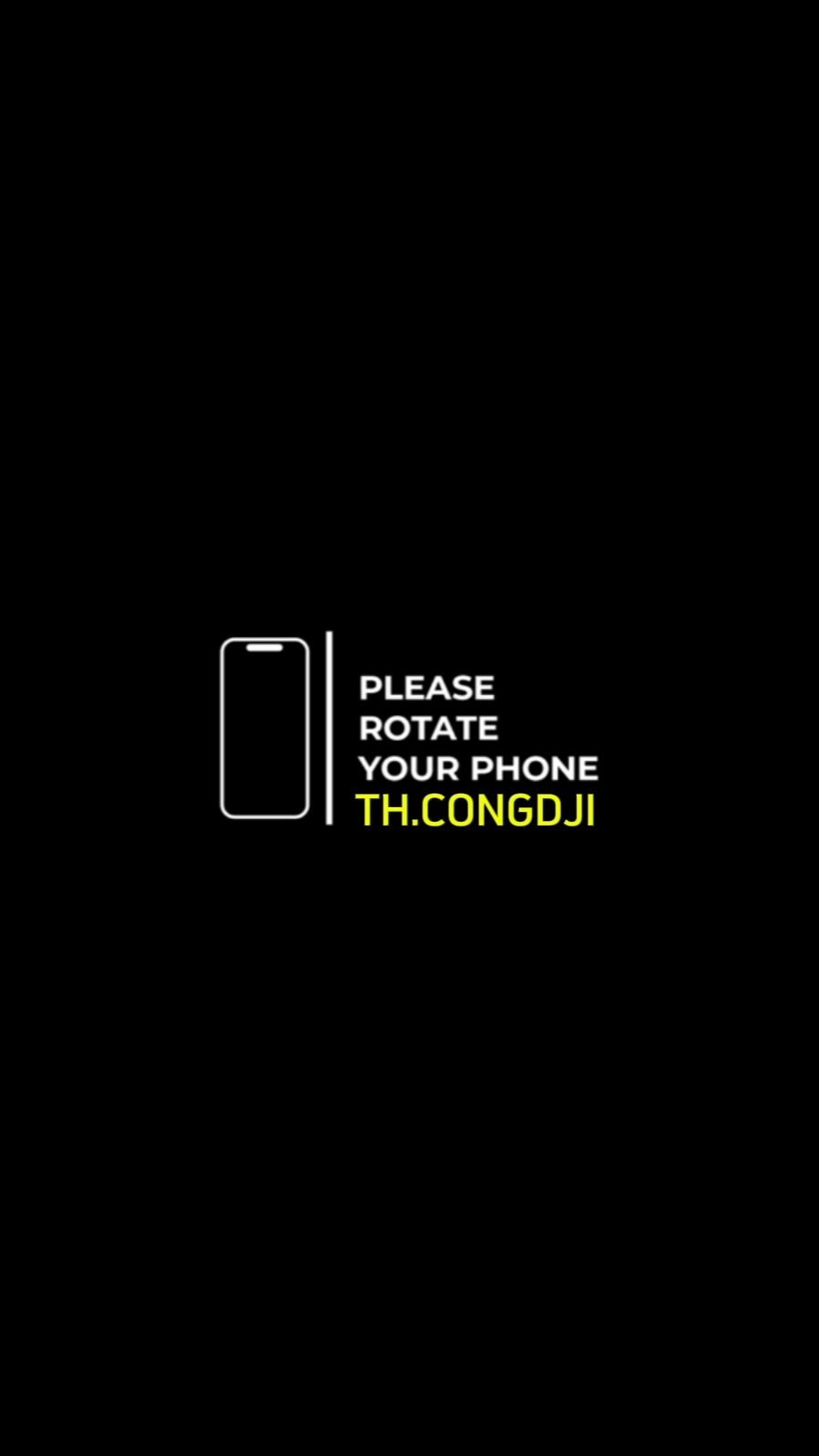 Por favor gire o telefone