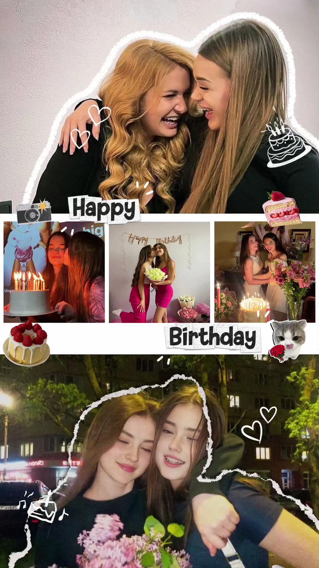 Collage Geburtstag 