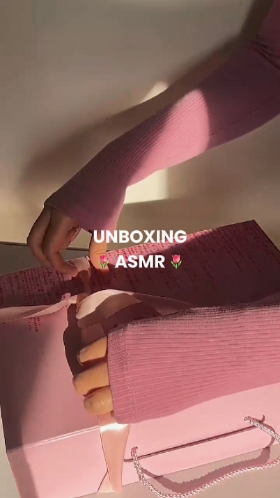 Desempacotamento asmr 