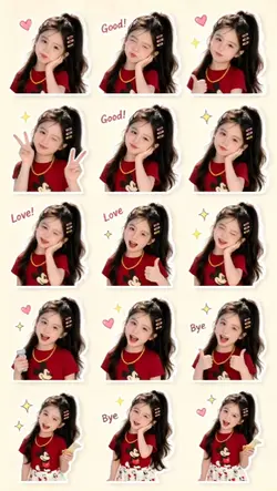 cute ai sticker 