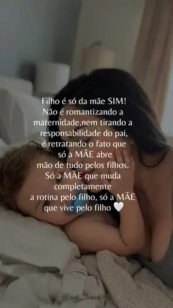 Filho é só da mãe 