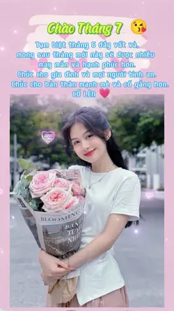 Mẫu chào tháng 7 