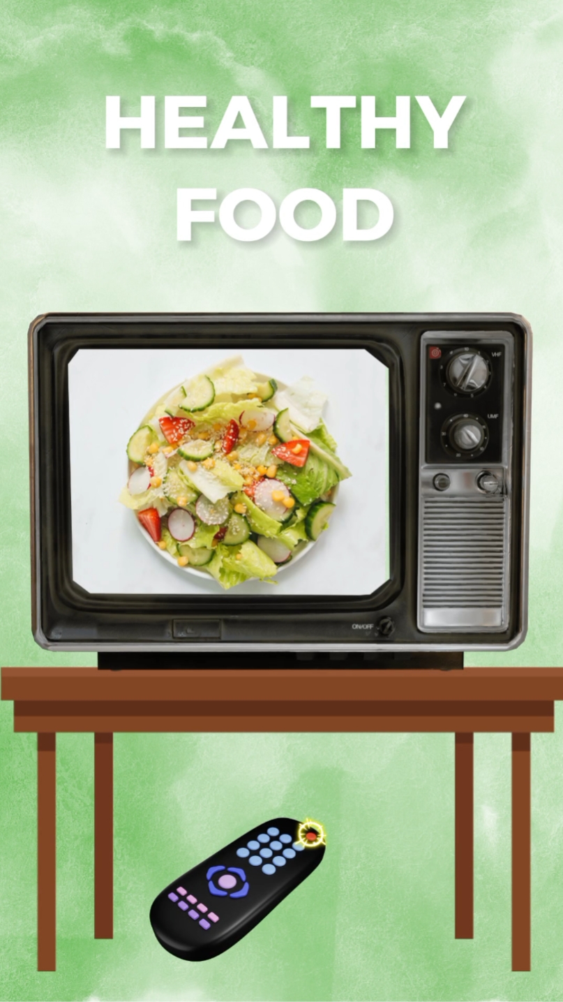 Exhibición De Productos De Alimentos Saludables Estilo TikTok 