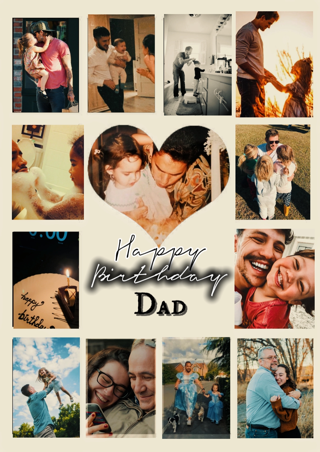 Feliz aniversário pai