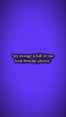 my storage is full