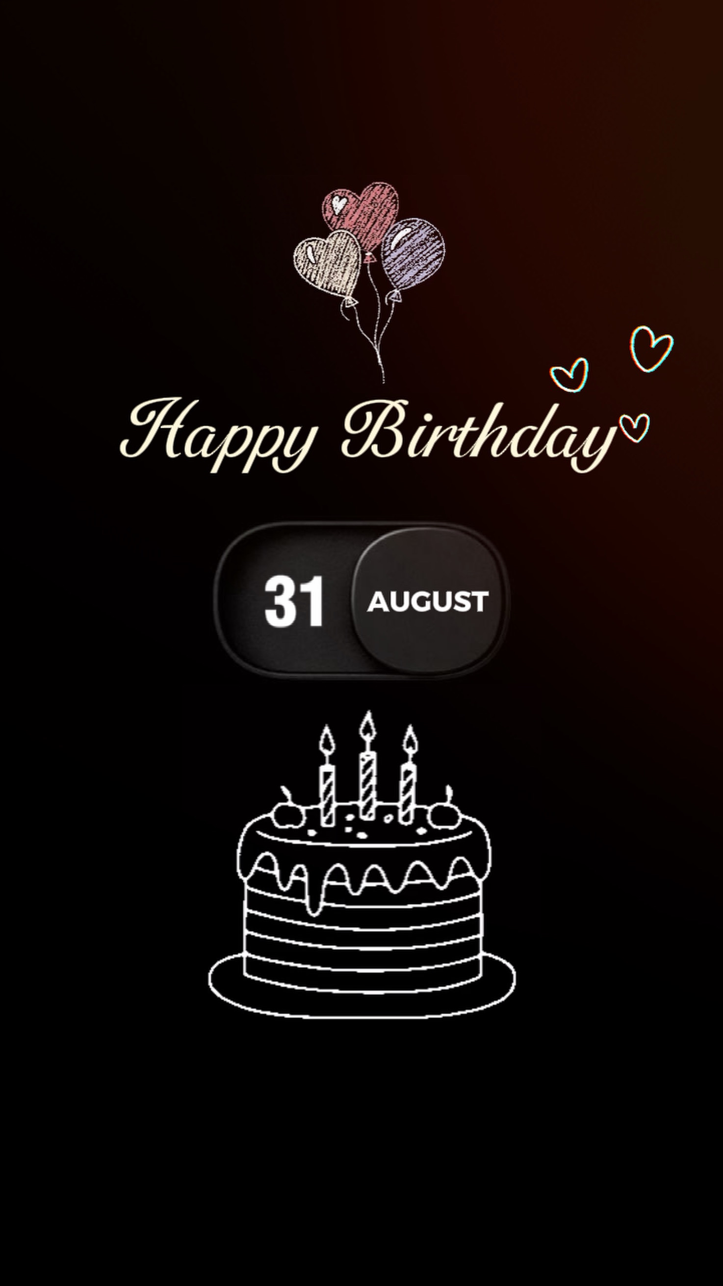 BIRTHDAY AUGUST 31